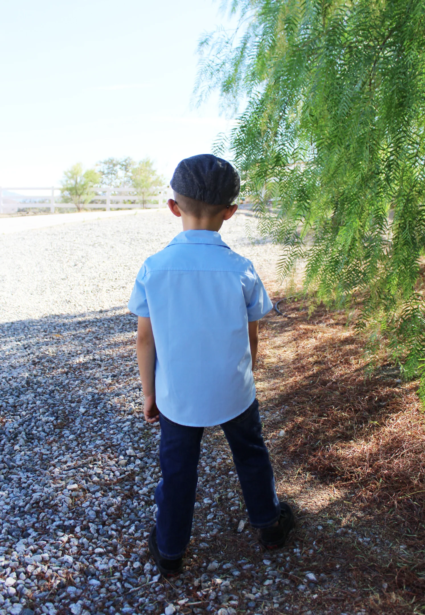Boy's 1950s Vintage-Inspired Bowler Shirt | Blue Panel Retro Dapper Top - Image 3