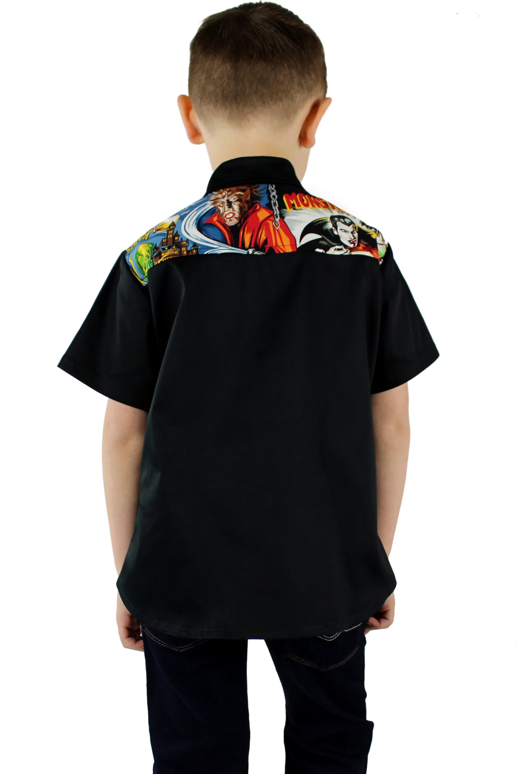 Boy's Hollywood Monsters Western Top - Image 3