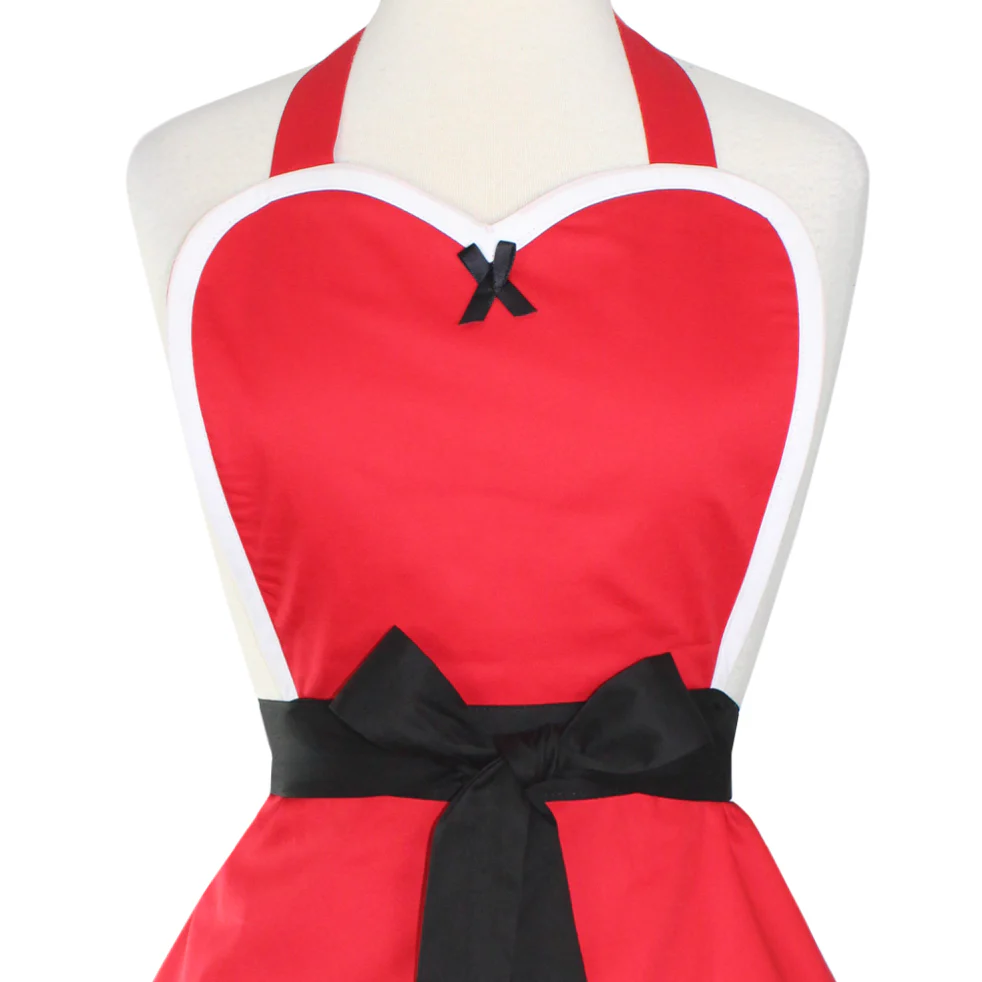 Merry and Bright Santa Christmas Apron - Image 3