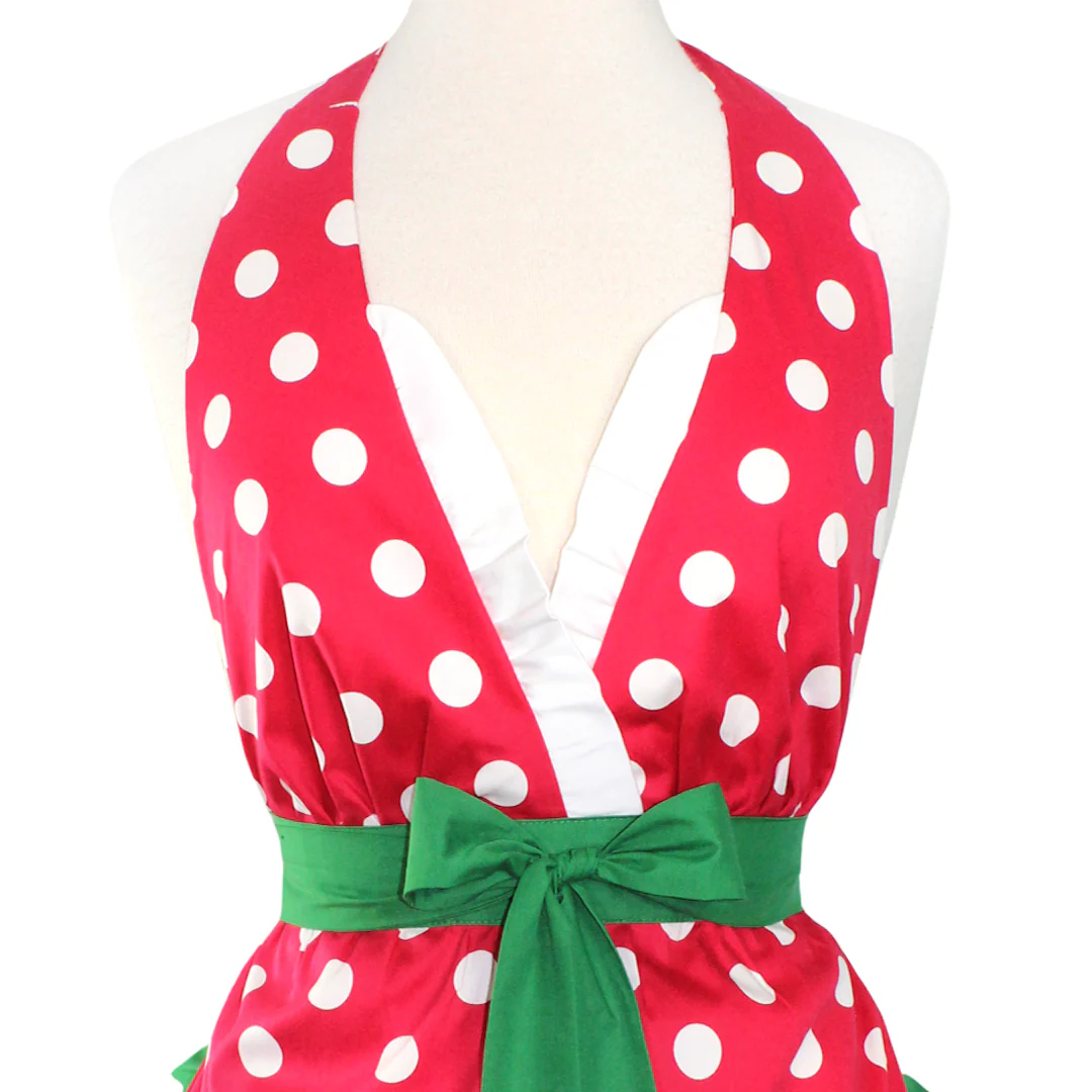 Santa's Helper Christmas Apron - Image 4