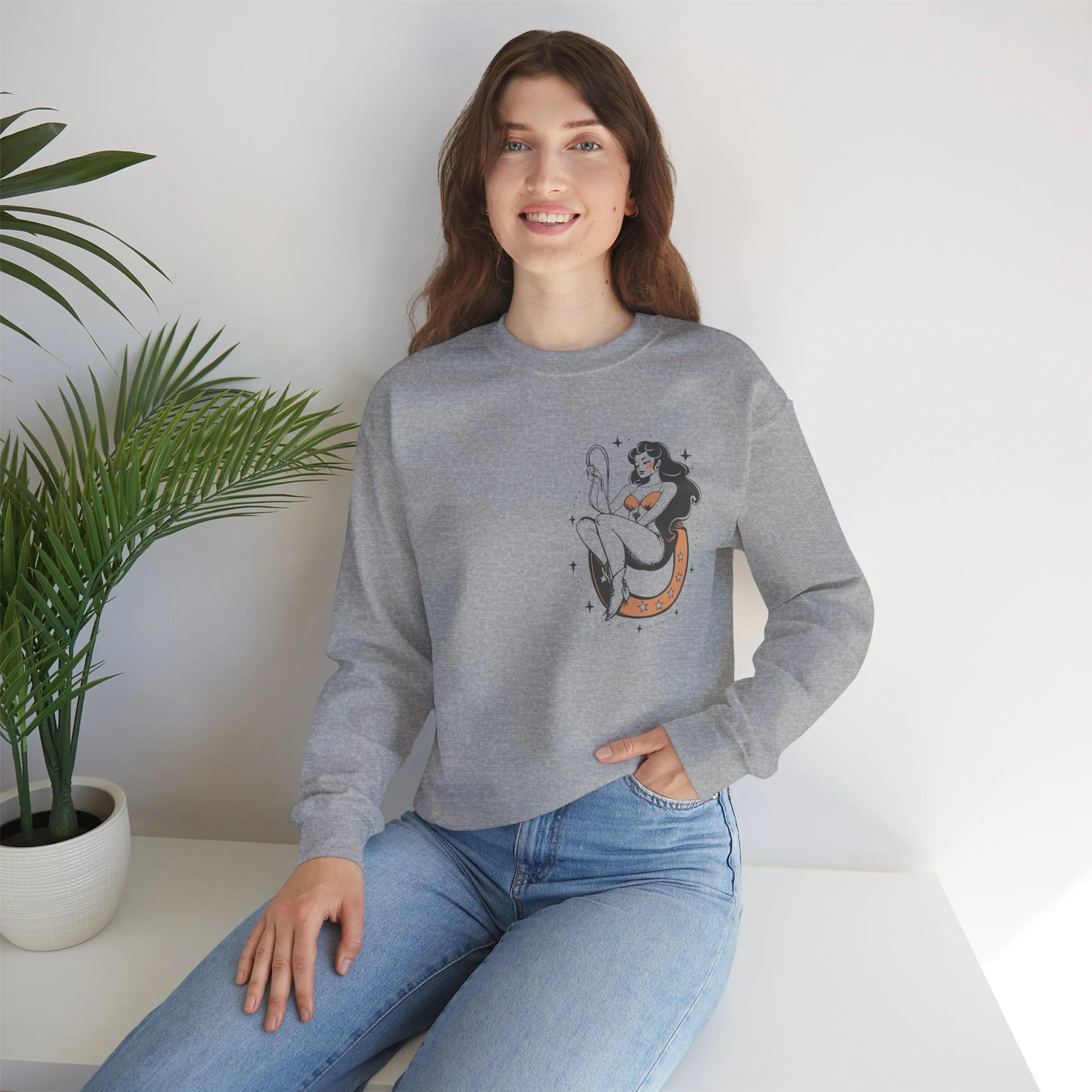 Cozy Vintage Country Cowgirl Sweatshirt - Image 2