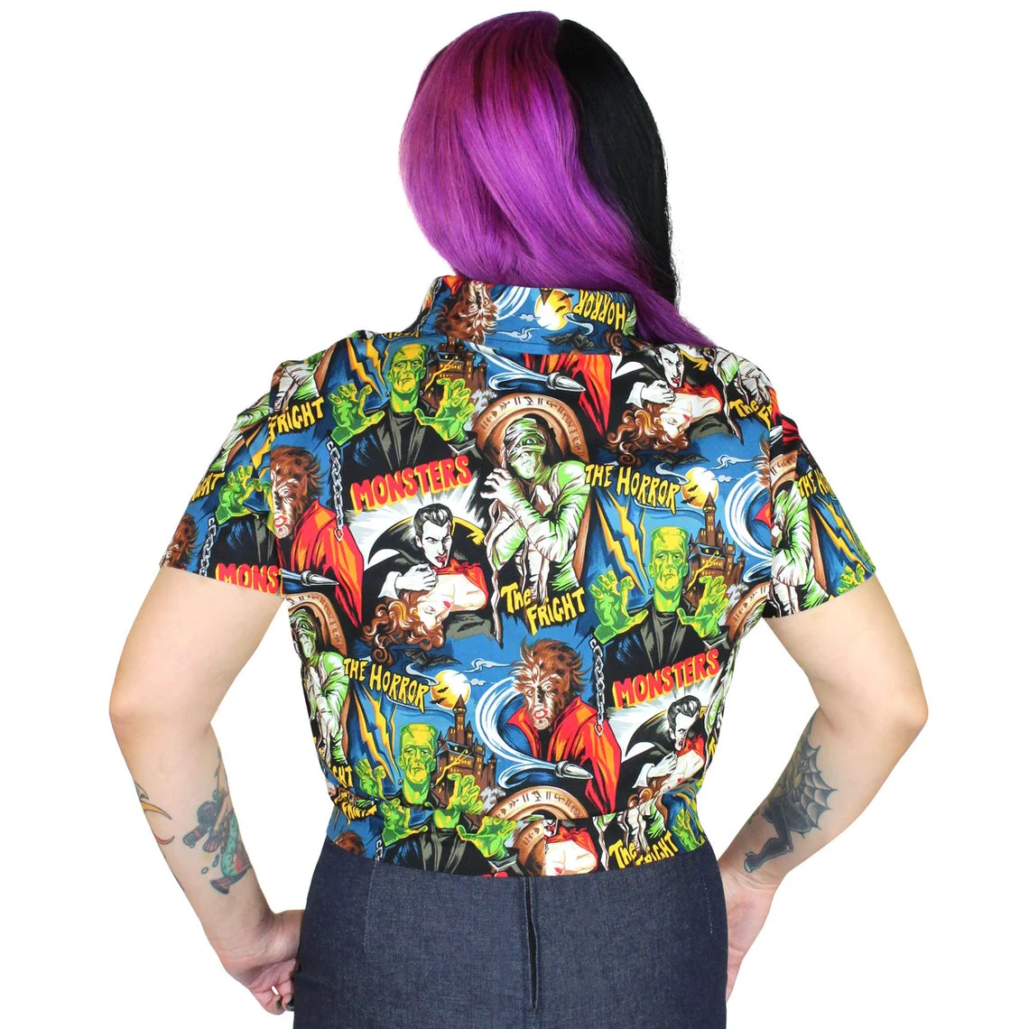 Hollywood Monsters Horror Knot Top - Image 3