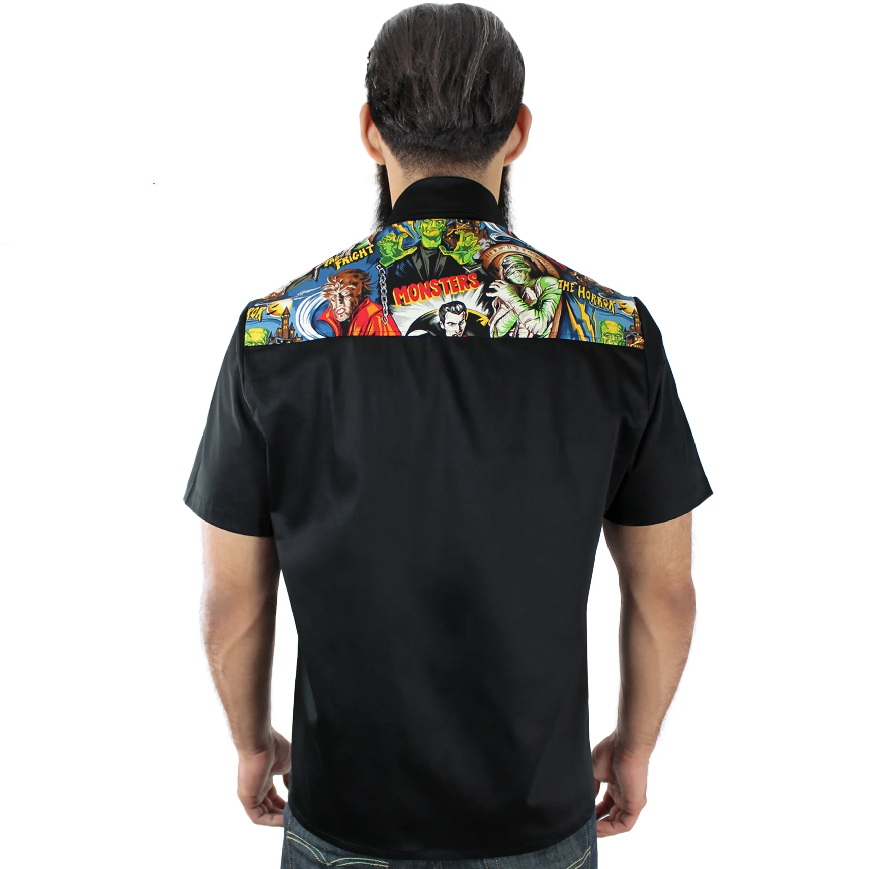 Men's Hollywood Monsters Western Top - Image 5