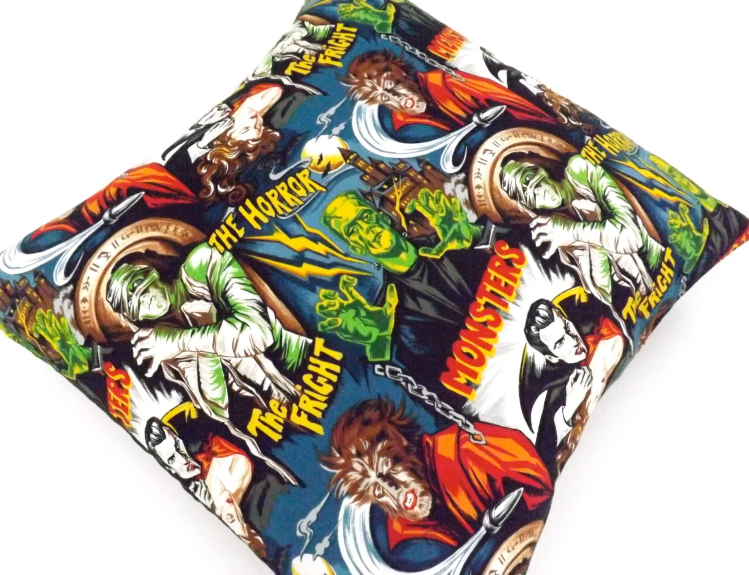 Hollywood Monsters Pillow Cover - Image 3