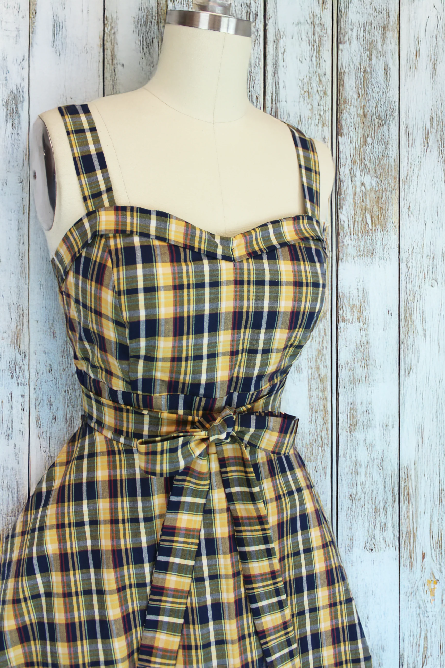 Limited Edition* Country Plaid Strap Dress - Image 3