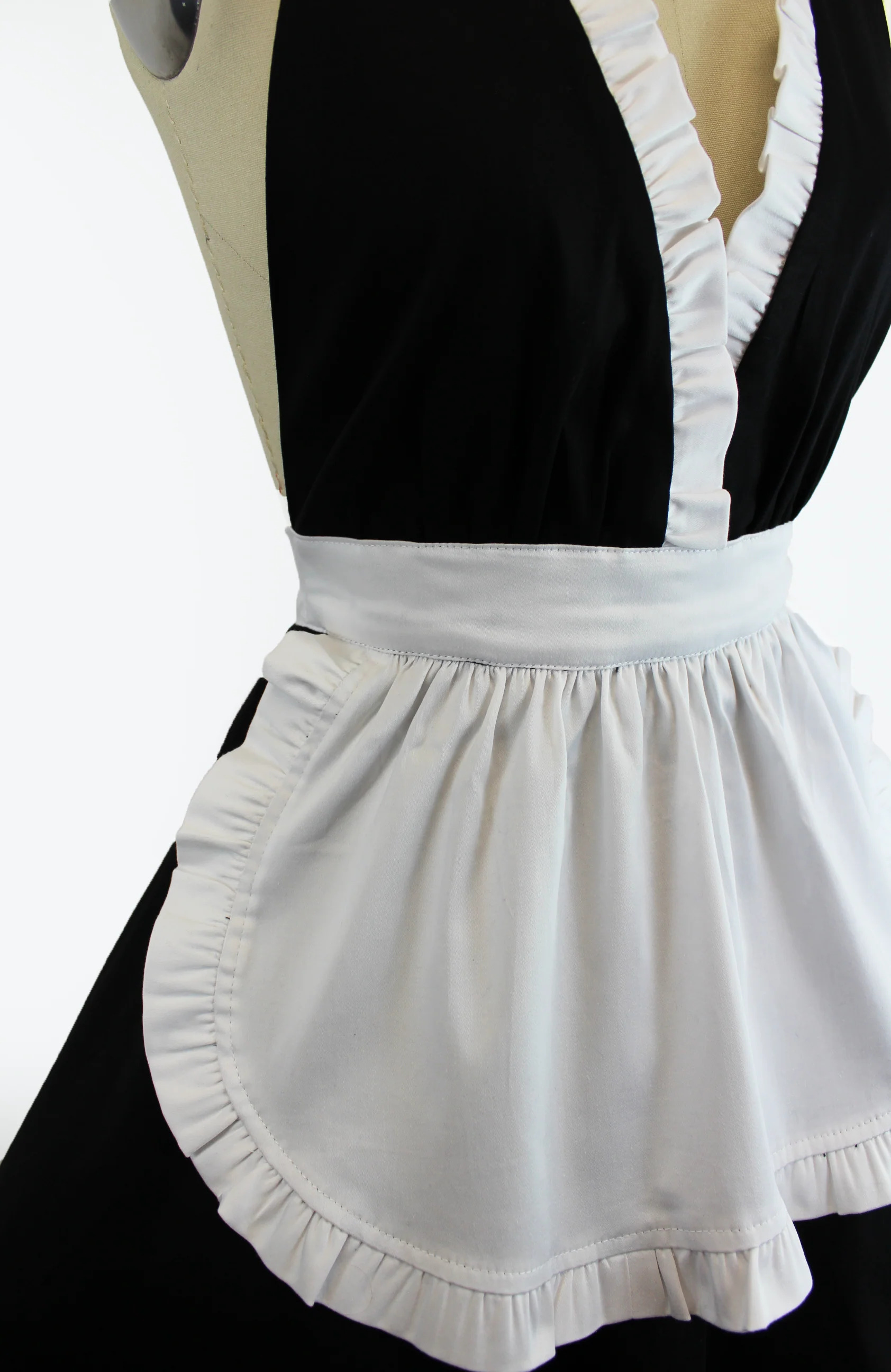 Black and White Sweet French Maid Hostess Vintage Inspire - Image 5