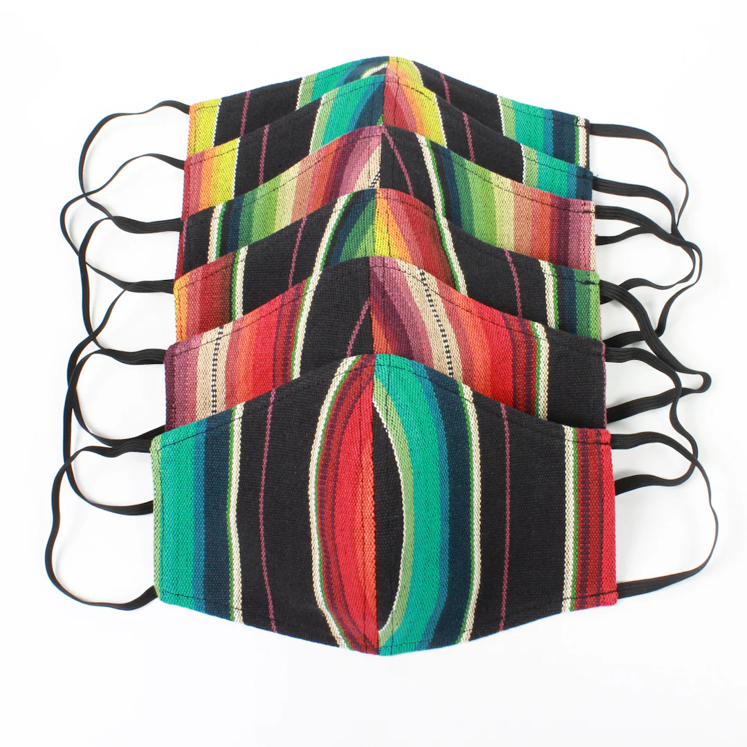 Serape Face Mask With Filter Pocket - Image 4