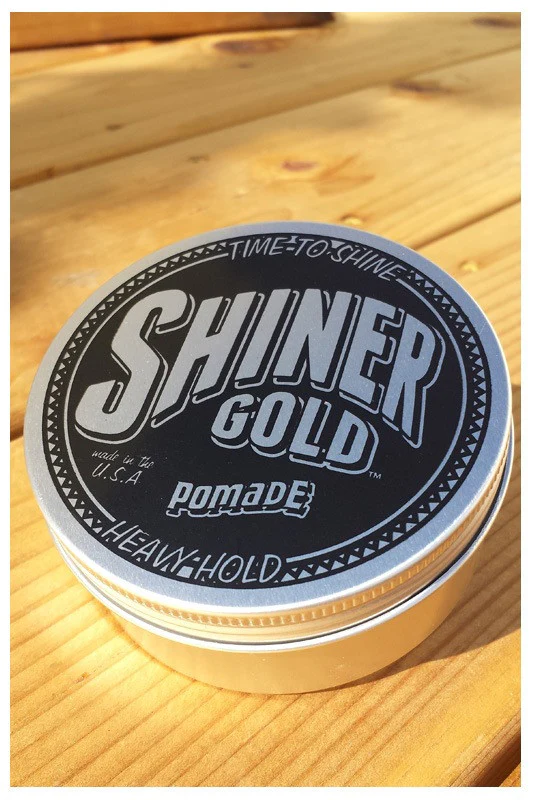 Shiner Gold Heavy Hold Pomade - Image 3