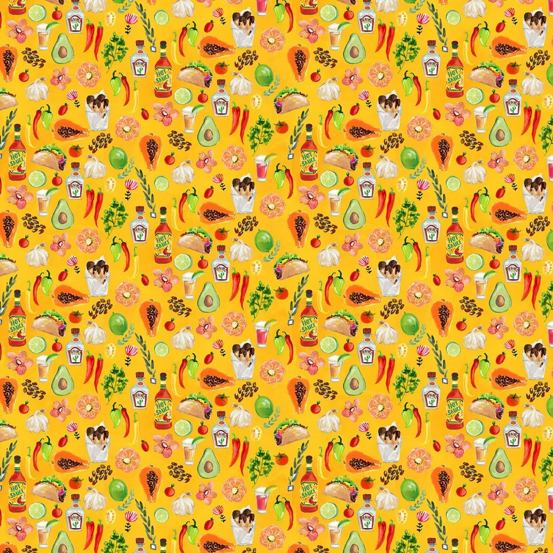 Taco Time Face Mask With Filter Pocket - Image 3